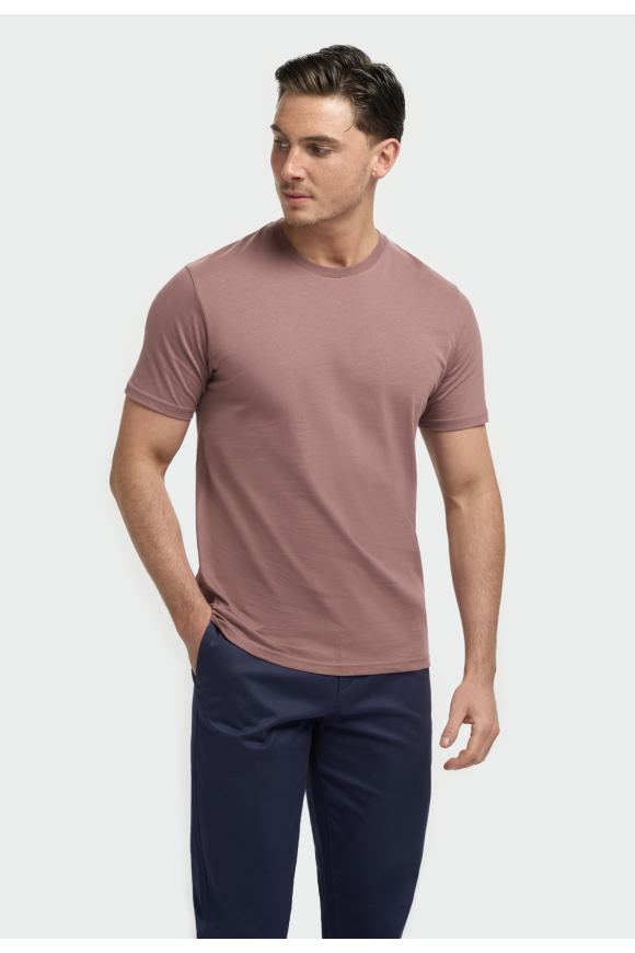 Sanchez Mauve cotton Tee