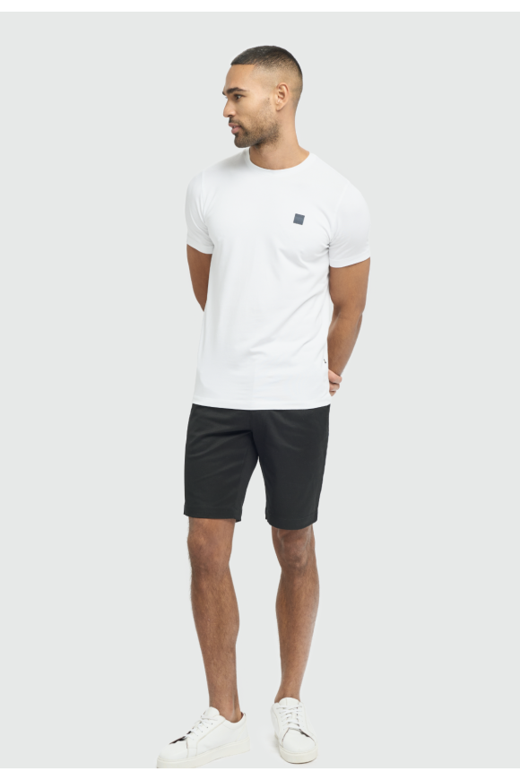 Cavani Dakota Black Chino Shorts