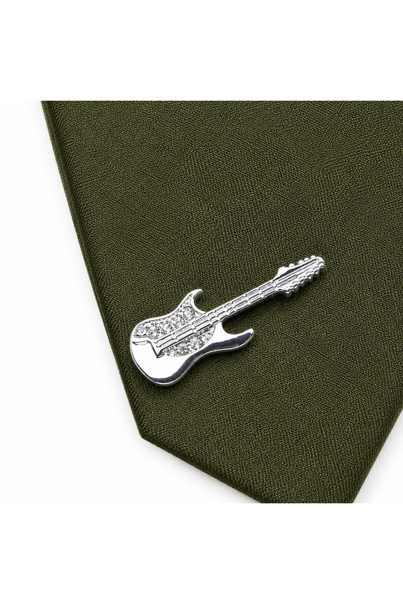 Novelty Guitar Tie Clip