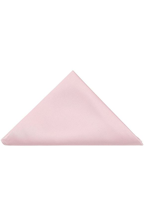 Pastel Pink Tie, Pocket Square & Silver Tie Clip Gift Set