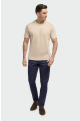 Sanchez Beige cotton Tee