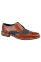 Roamers Two Tone Tan Brogue