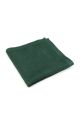 Knitted Emerald green Tie & Pocket Square set