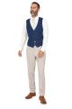 Contrast Stone Alnwick Royal Three Piece Suit