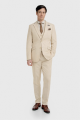 Cavani Malibu beige Three Piece Suit