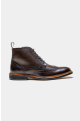 Cavani Ashmoor Leather Boots Brown