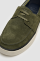 Cavani Amalfi Olive Boat shoe
