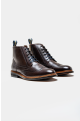 Cavani Ashmoor Leather Boots Brown