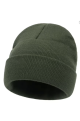 Unisex Khaki Cotton Beanie Hat