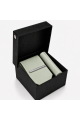 Pastel Green Tie, Pocket Square & Silver Tie Clip Gift Set