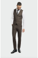Cavani Thomas Brown Tweed Trousers