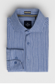 Ashley Stripe Blue Shirt
