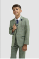 Cavani Kids Boys Caridi Sage Three piece Suit