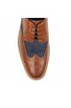Roamers Two Tone Tan Brogue