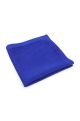 Knitted Royal Blue Tie & Pocket Square set