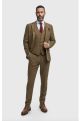 Thomas Brown Tweed Suit Jacket