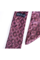 Berry Bubble Lining bow tie & pocket square set