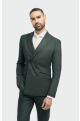 Cavani Caridi Olive Double Breasted Jacket