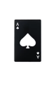 Stainless Steel Ace Of Spades Novelty Bottle Opener