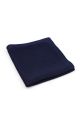 Mens Luxury Navy Knitted Tie Pocket Square  Gift Box Set
