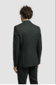 Cavani Caridi Olive Check Three Piece Suit