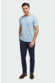 Sanchez Blue cotton Tee