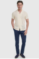 Paris Cuban Collar Shirt White