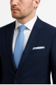 Two Tone Pastel blue floral cotton tie