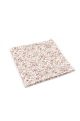 Blush Pink floral cotton classic mens bow tie & pocket square set