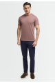 Sanchez Mauve cotton Tee