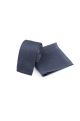 Knitted Grey Tie & Pocket Square set