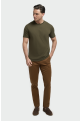 Sanchez Olive cotton Tee