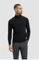 Cavani Ivano crew neck half zip jumper