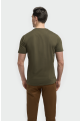 Sanchez Olive cotton Tee