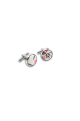 Floral Fuchsia Cufflinks