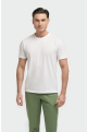 Sanchez White cotton Tee