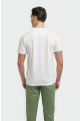 Sanchez White cotton Tee