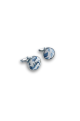 Dusky Blue floral Cufflinks