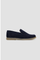 Cavani Breezy Navy Slip-On Suede Loafers