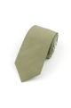Two Tone Olive floral cotton tie & Pocket square set