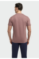 Sanchez Mauve cotton Tee