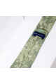 Green Paisley Lining tie & pocket square set