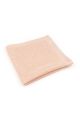 Knitted Pastel Pink Tie & Pocket Square set