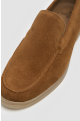 Cavani Breezy Tan Sand Slip-On Suede Loafers