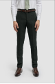 Cavani Caridi Olive Check Three Piece Suit