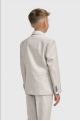 Cavani Kids Boys Caridi Beige Three piece Suit