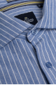 Ashley Stripe Blue Shirt