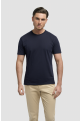 Sanchez Navy cotton Tee