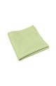Plain Pastel Green 100% Cotton classic mens tie & pocket square set