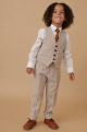 Childrens HM5 Stone Three piece Suit